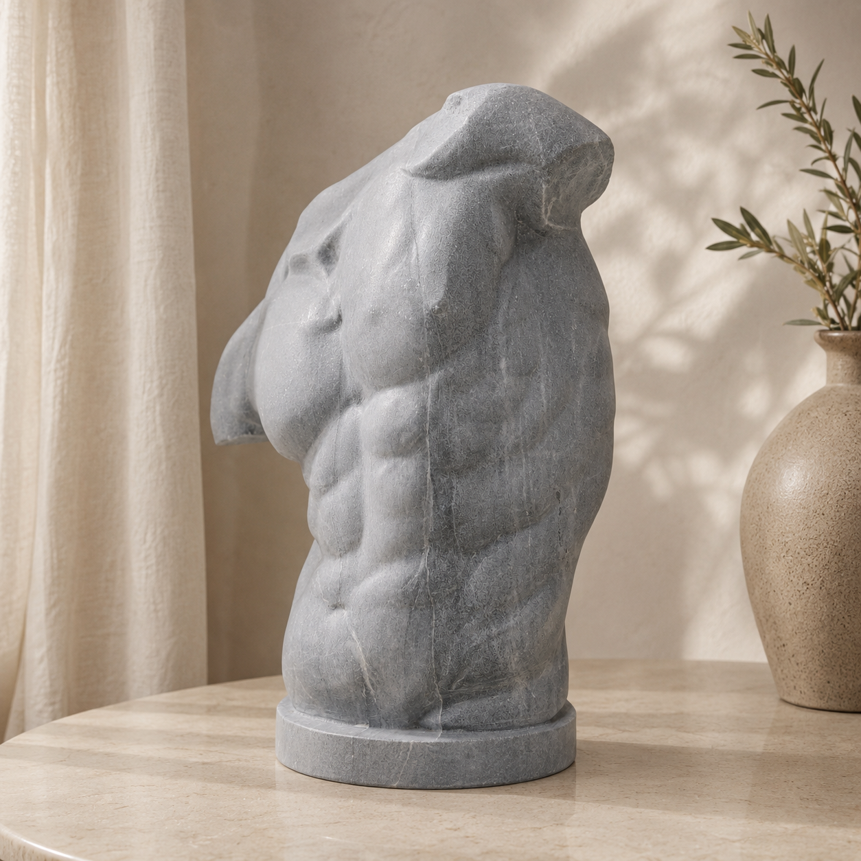 Gaddi Torso – Classical Marble Torso Sculpture