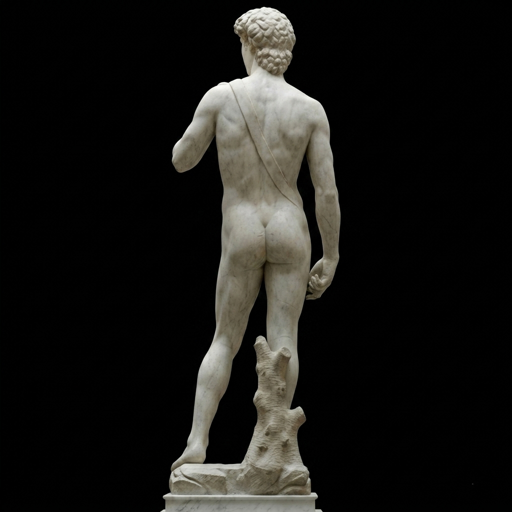 David – Classical Marble Statue