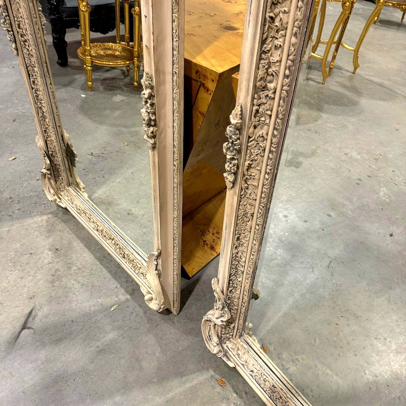 Birds Floor Mirror SET *2 mirrors* French Style 5 Feet Tall