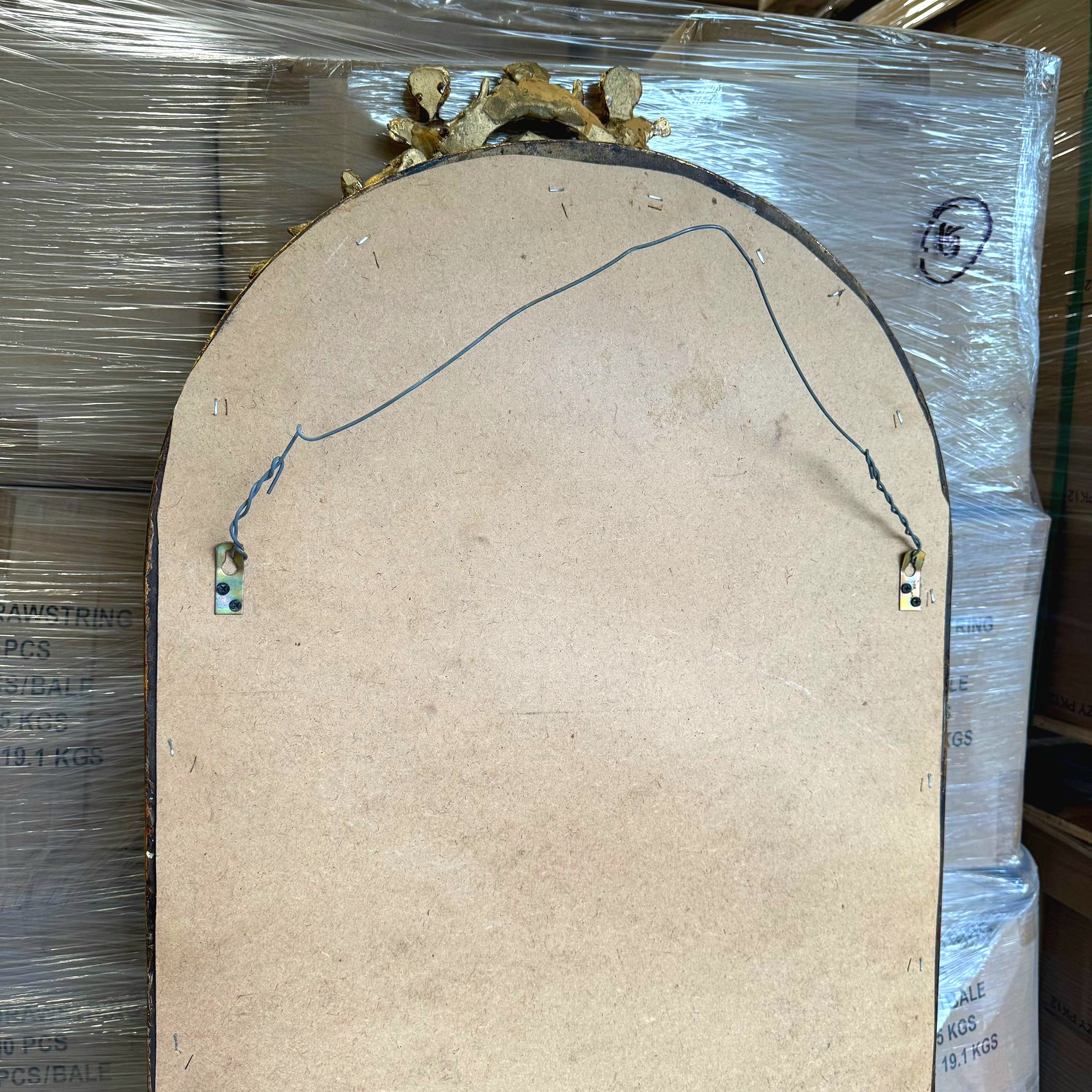 French Gold Leaf Full-Length Mirror – Timeless Statement Piece