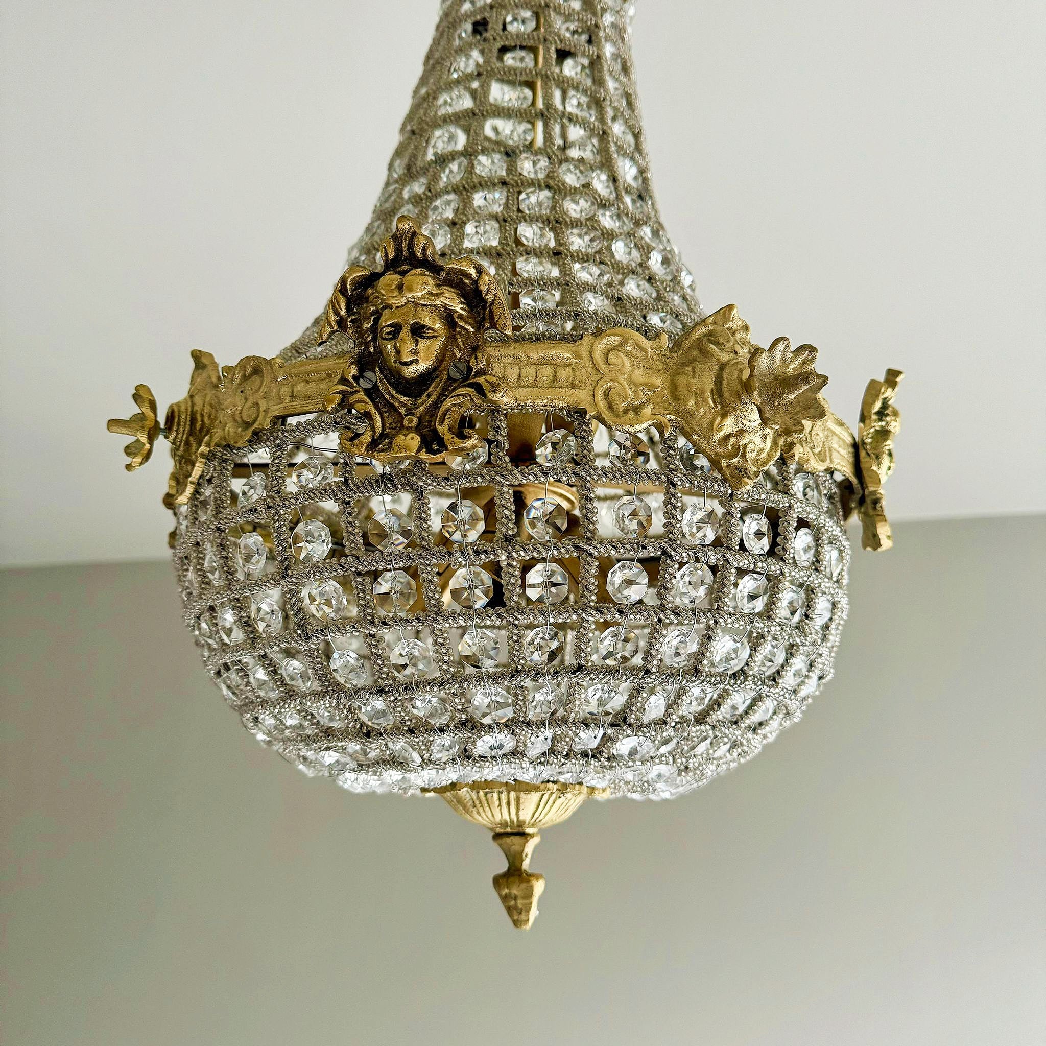 French Style Chandelier *2 Available* Gold Details Lighting Furniture