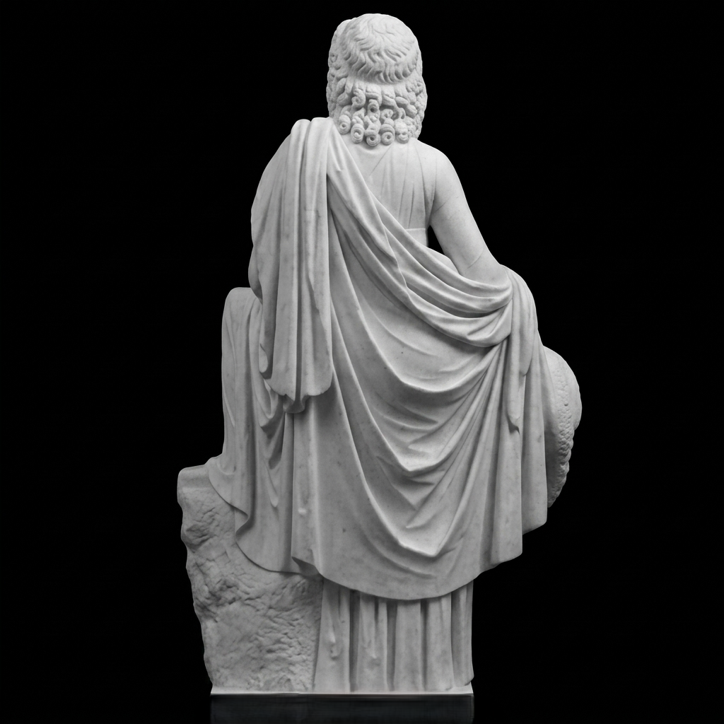 Melpomene – Classical Marble Muse Sculpture