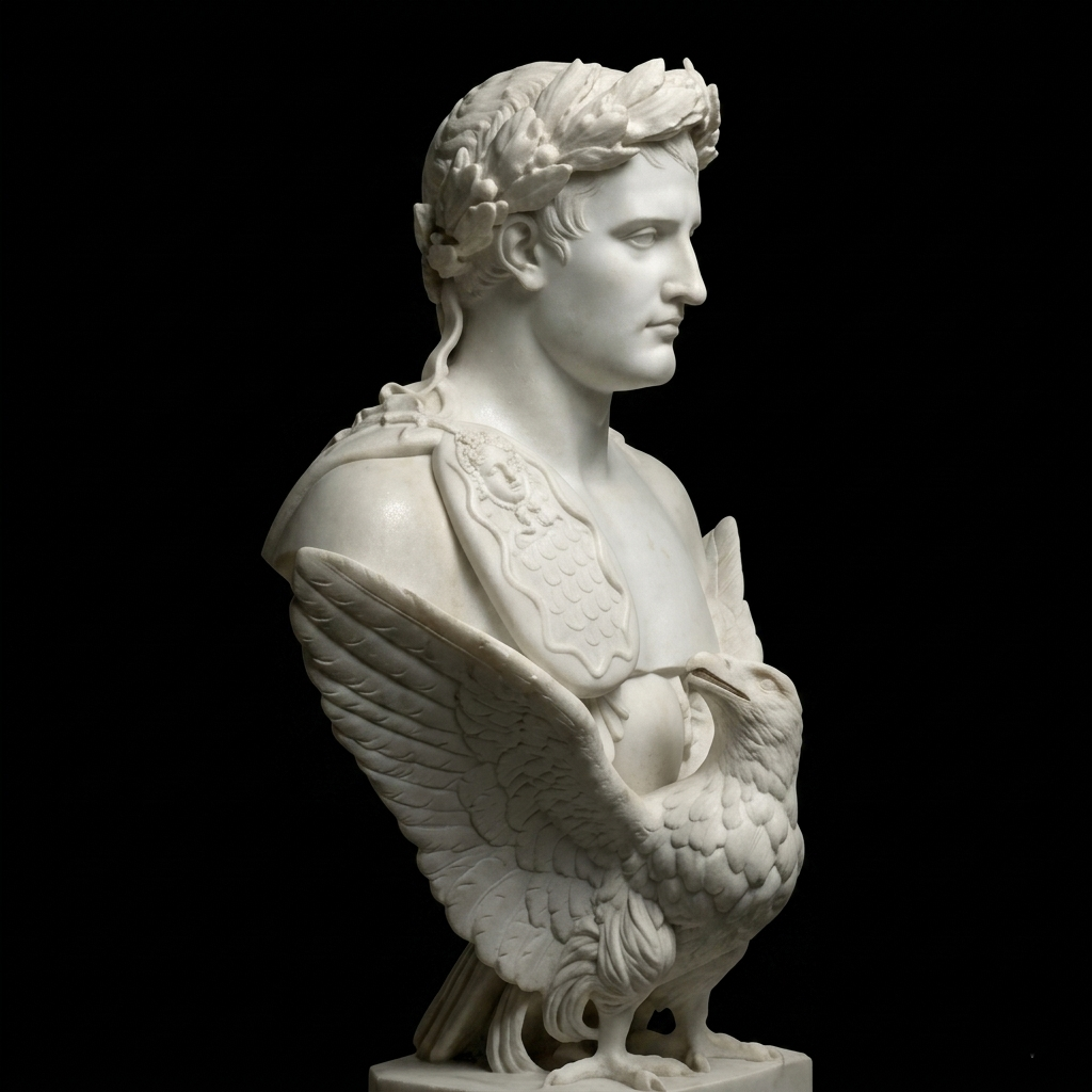 The Apotheosis of Napoleon – Classical Marble Sculpture