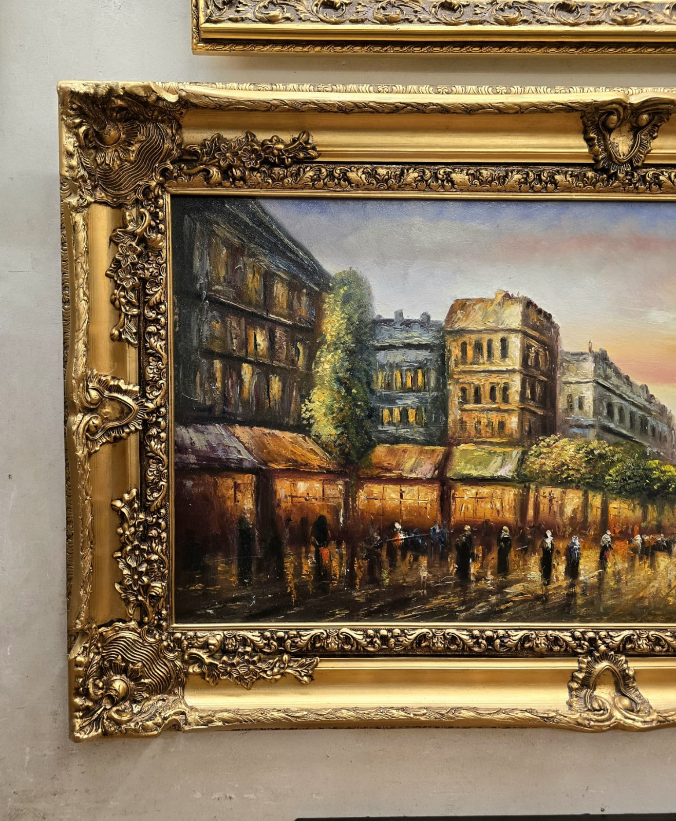 Wall Art Print on Cotton Fabric – Old Picture
