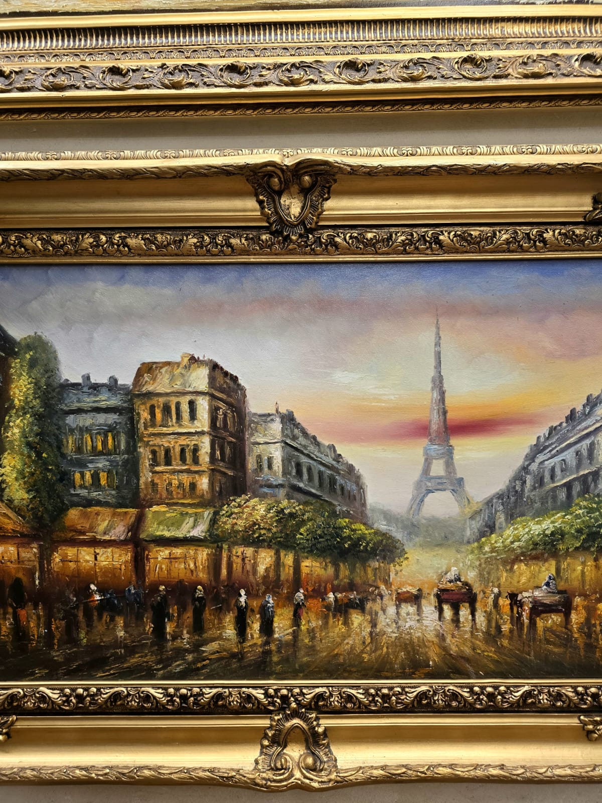Wall Art Print on Cotton Fabric – Old Picture