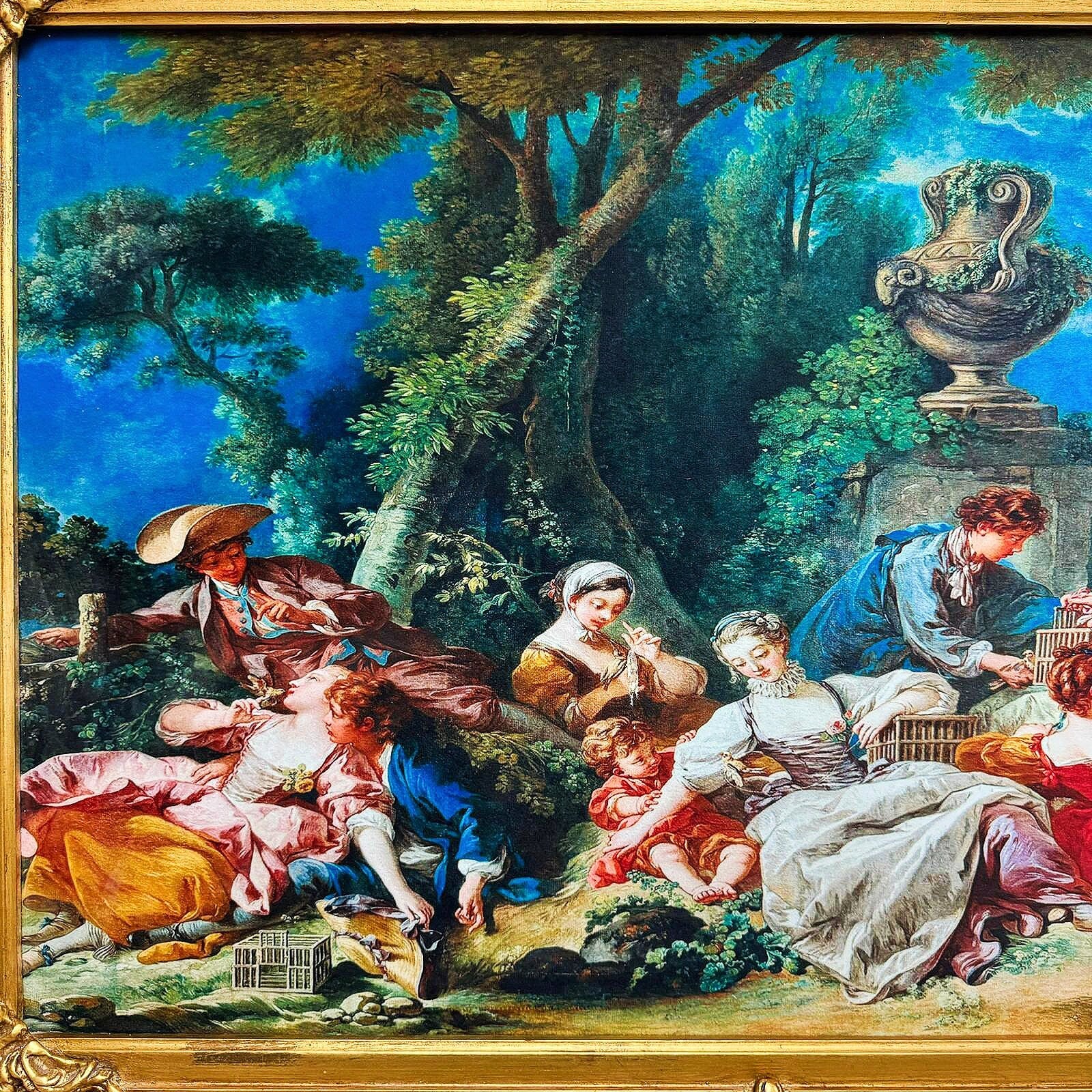 Wall Art Print on Cotton Fabric – Old Picture