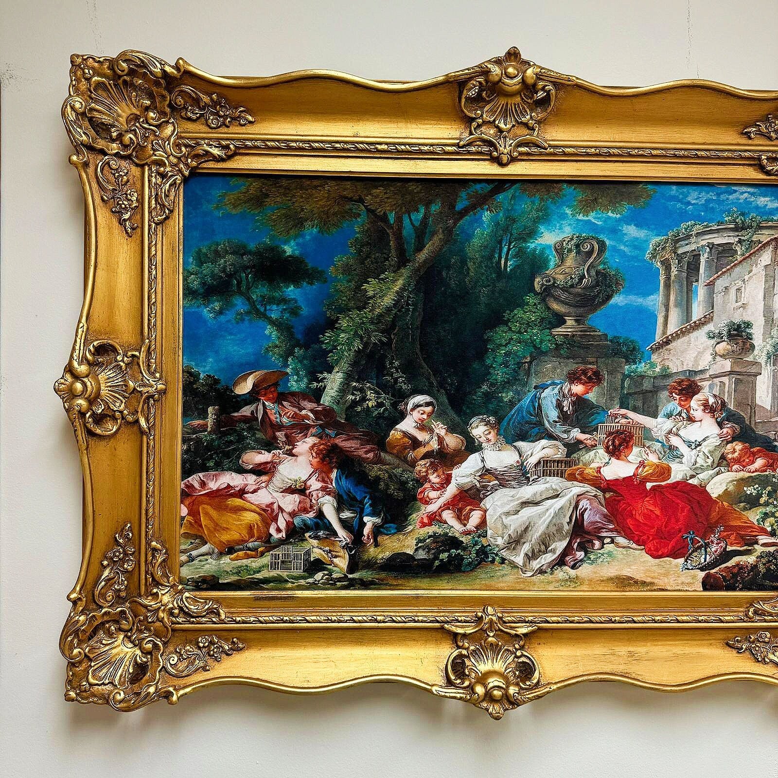 Wall Art Print on Cotton Fabric – Old Picture