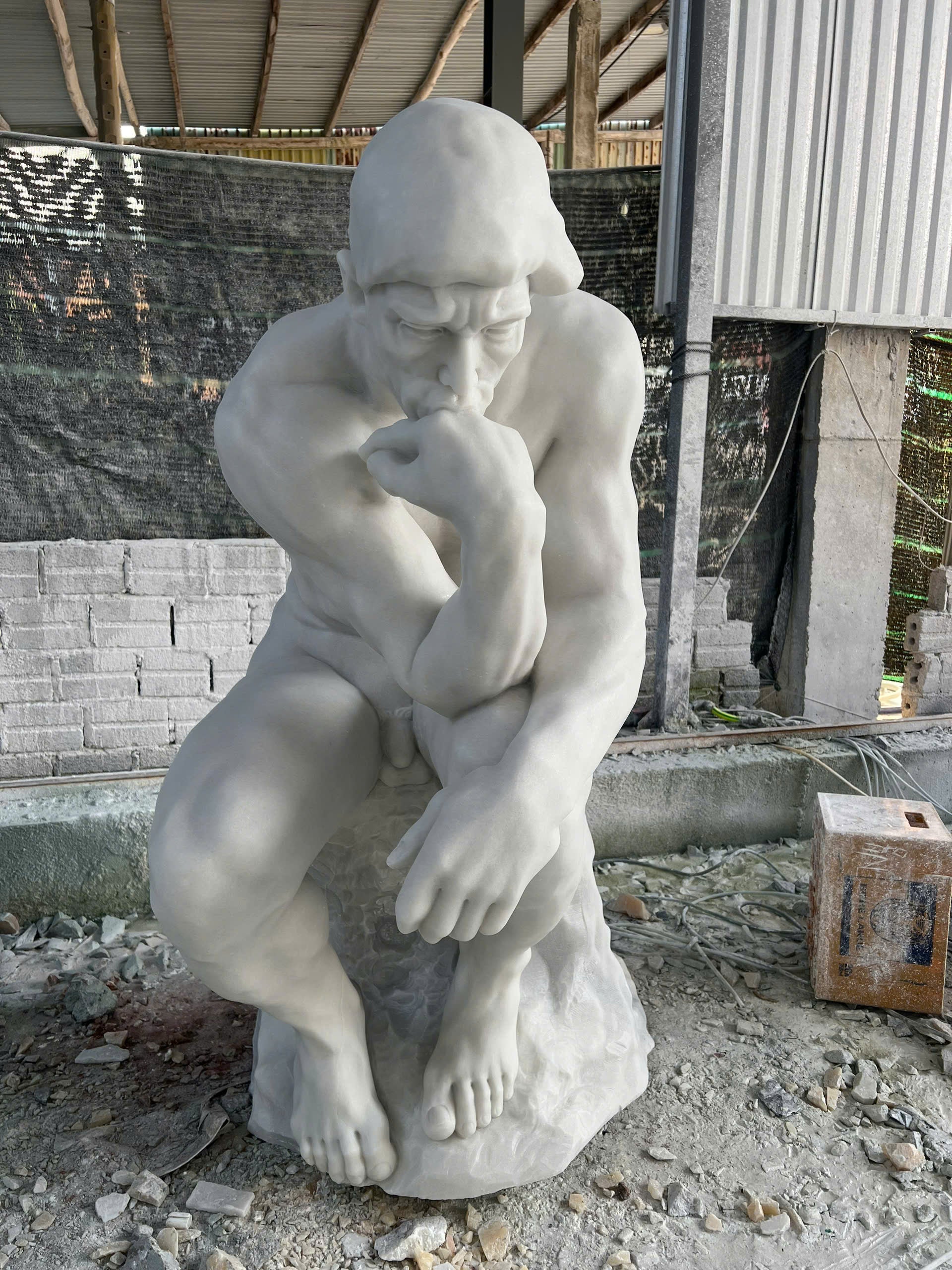 The Thinker – Classical Marble Figure Sculpture