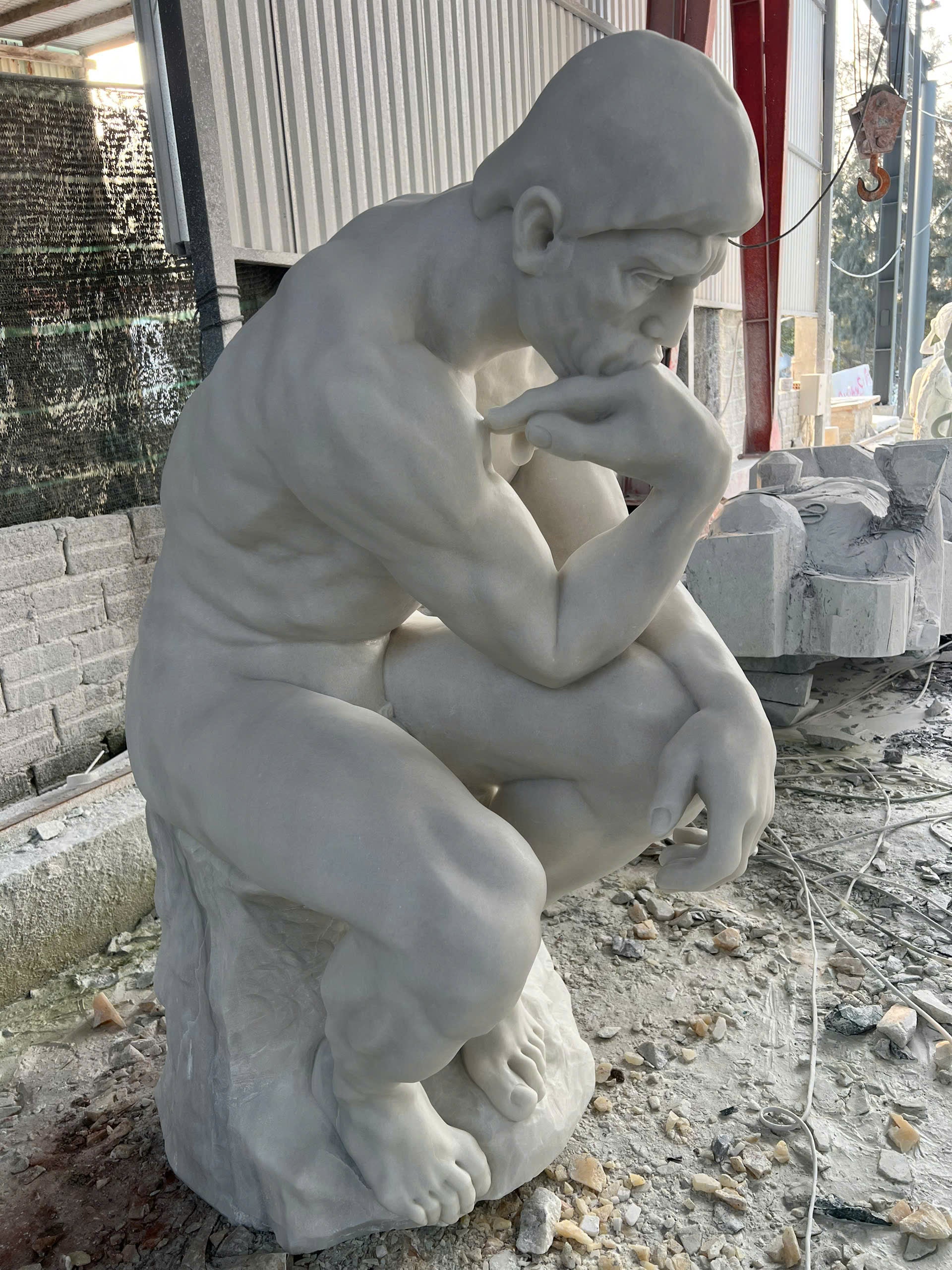 The Thinker – Classical Marble Figure Sculpture