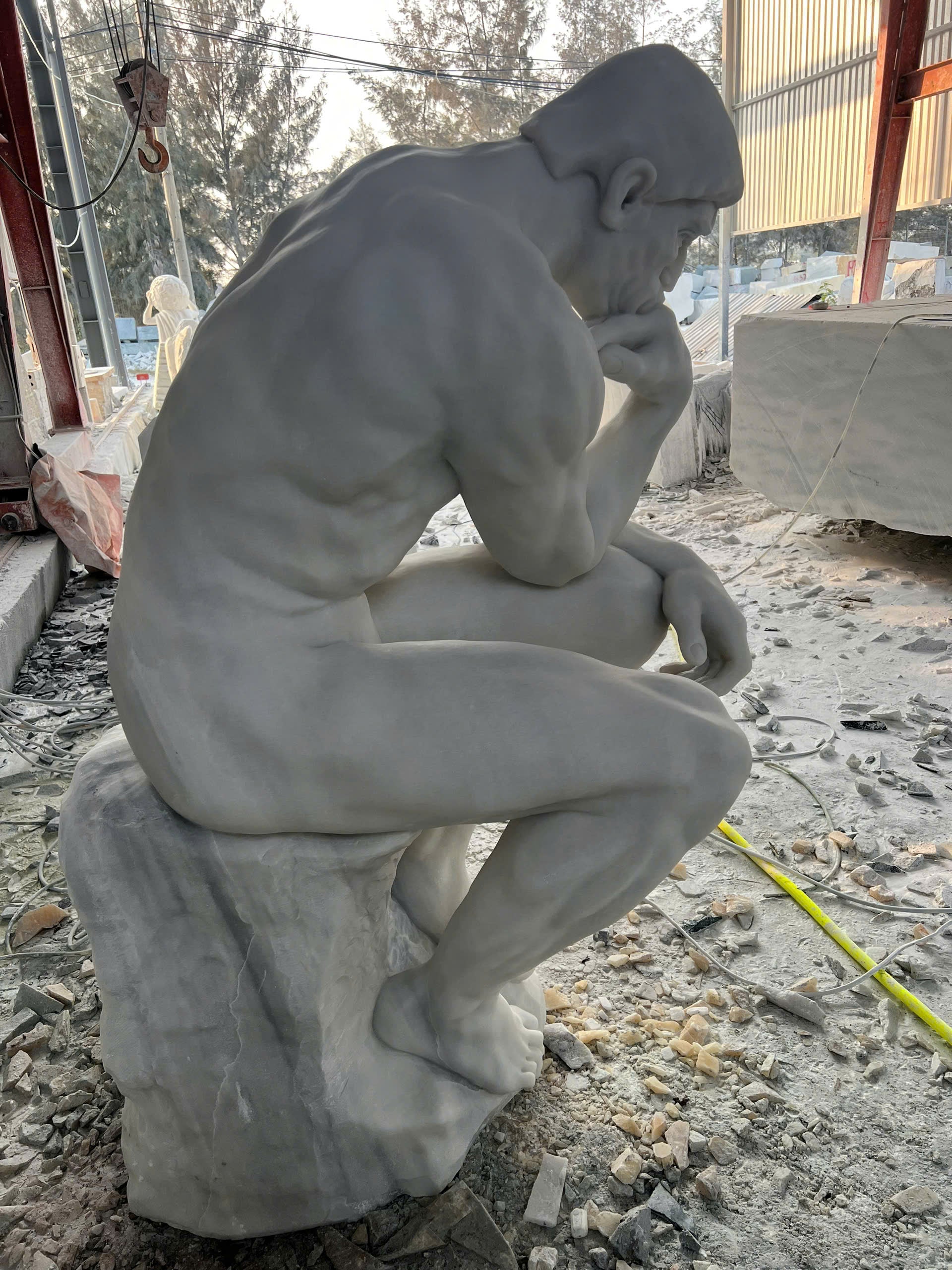 The Thinker – Classical Marble Figure Sculpture