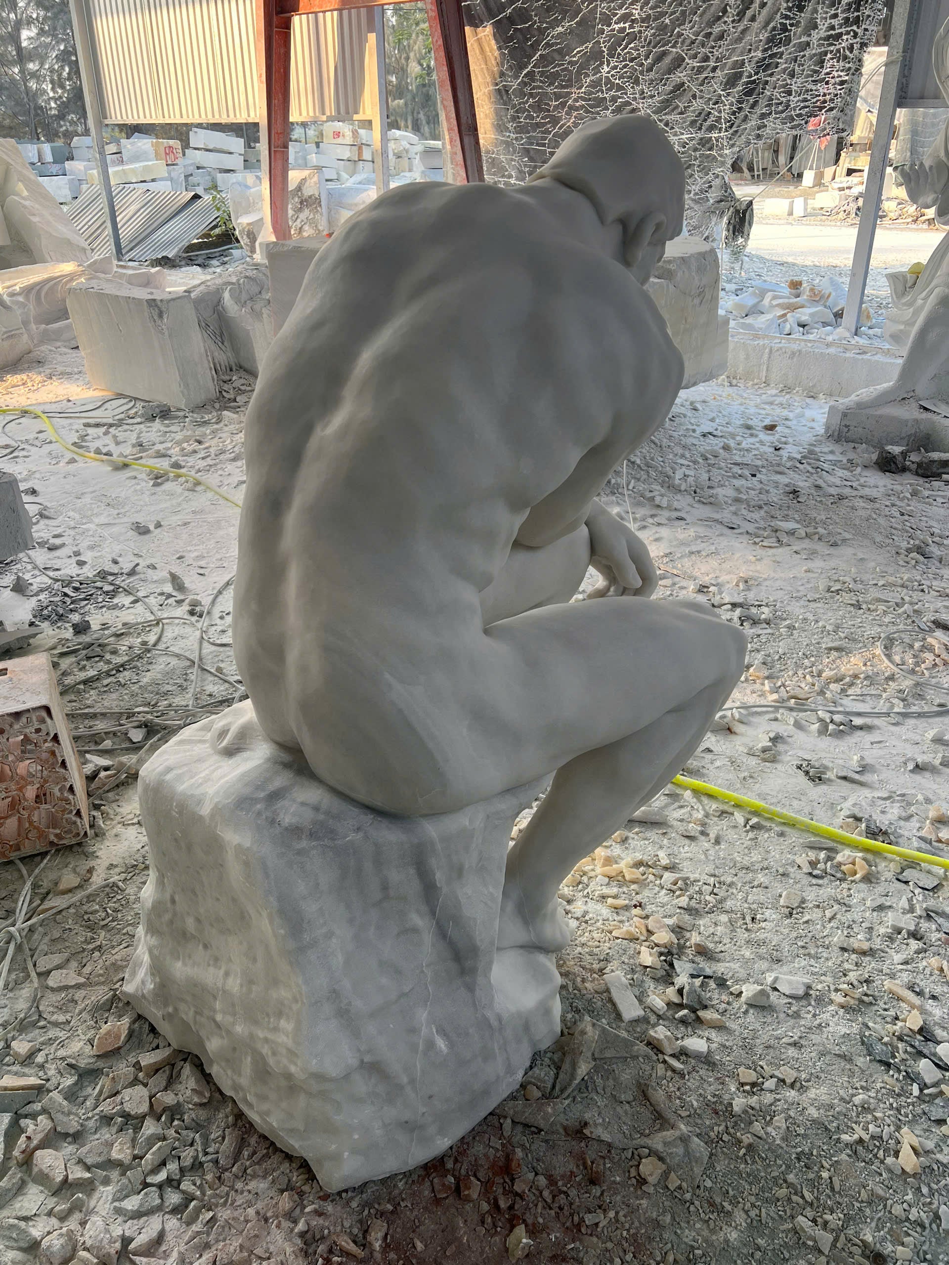 The Thinker – Classical Marble Figure Sculpture