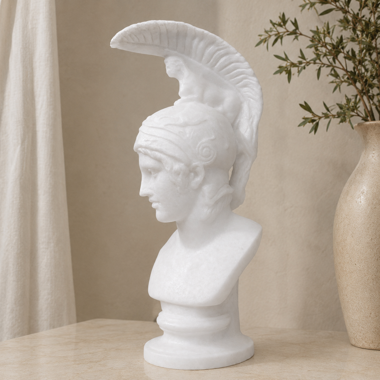The Ares Borghese – Classical Marble Bust