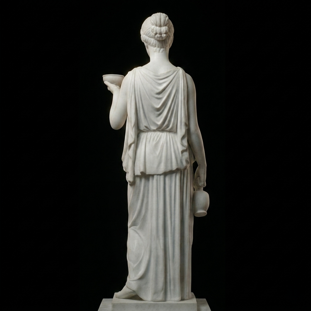 Hebe by Bertel Thorvaldsen – Classical Marble Sculpture
