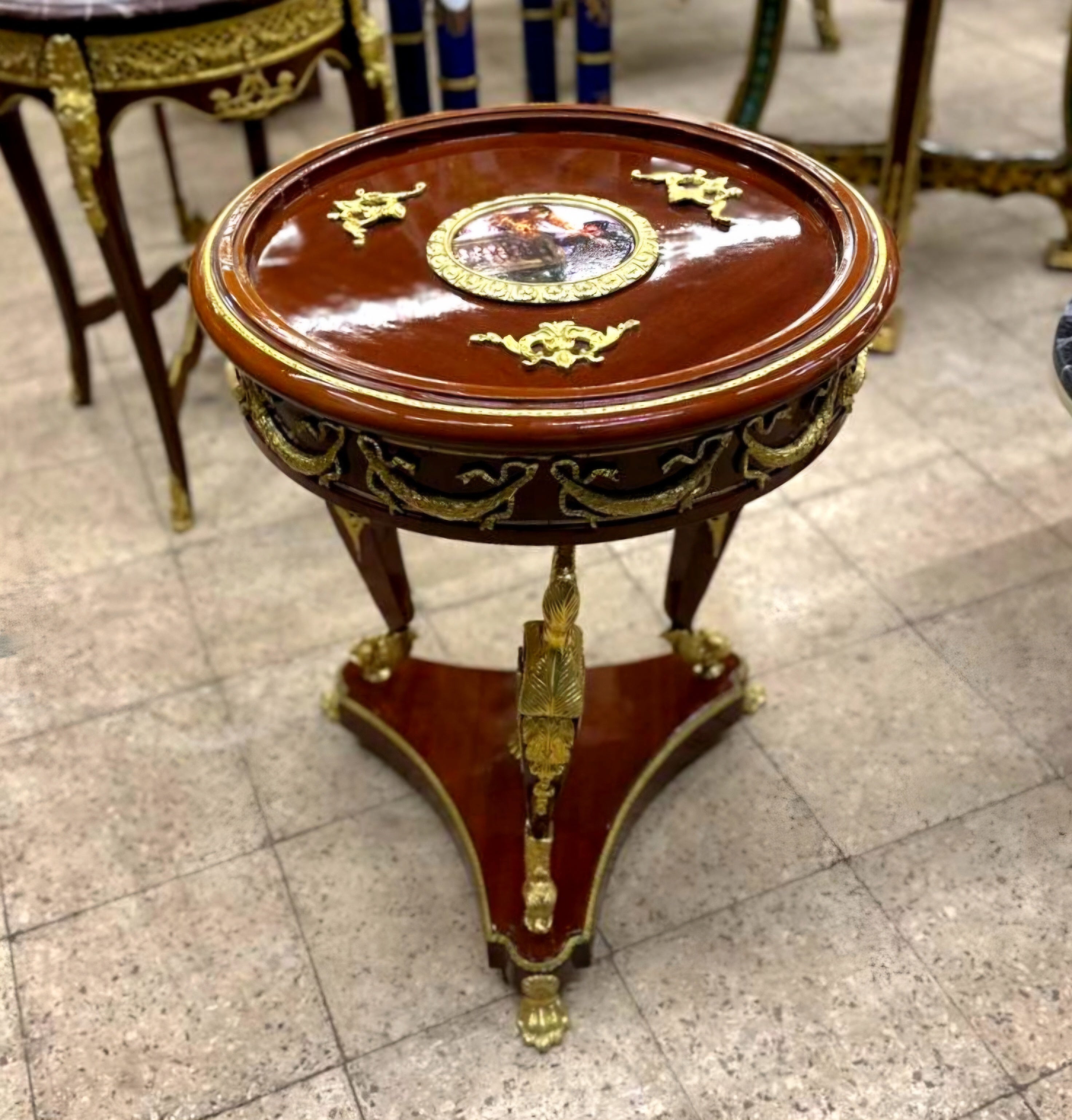 Side Table Wood Louis XV Elegant Louis XV Style Side Table Furniture