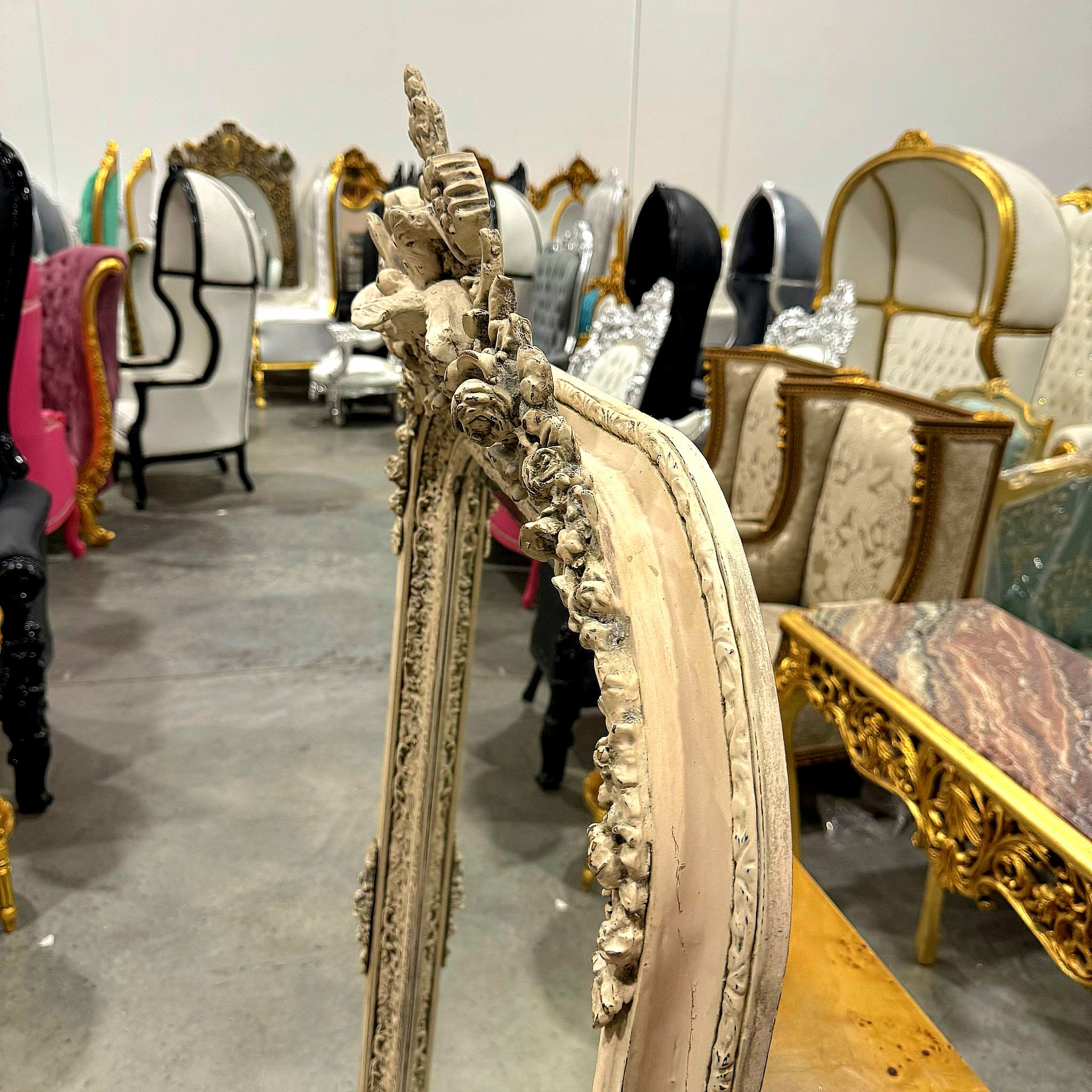 French Style Birds Floor Mirror 5 Feet Tall Home Decor Mirror