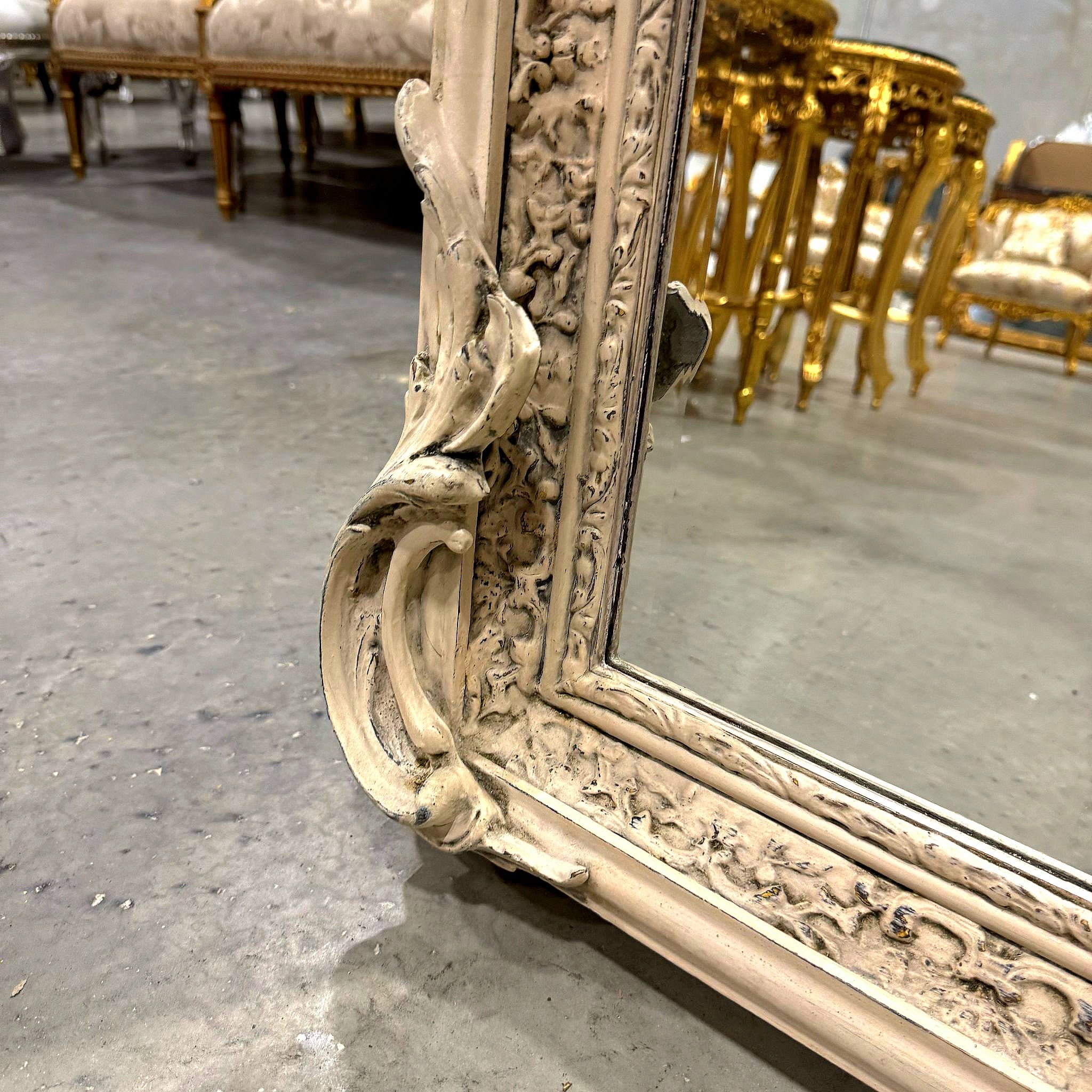 French Style Birds Floor Mirror 5 Feet Tall Home Decor Mirror