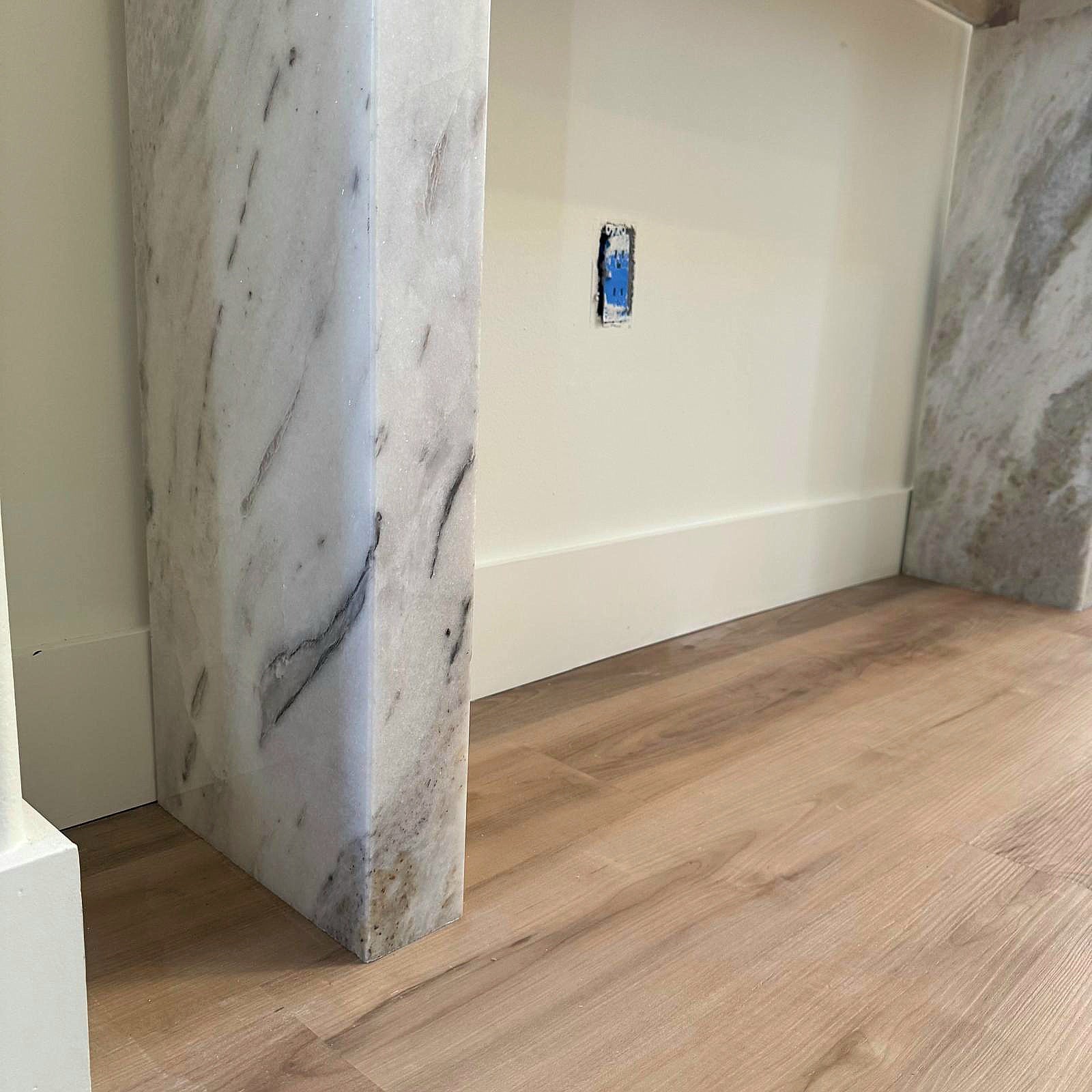 Custom Marble Console Table Handcrafted to Your Specifications – LED Ready