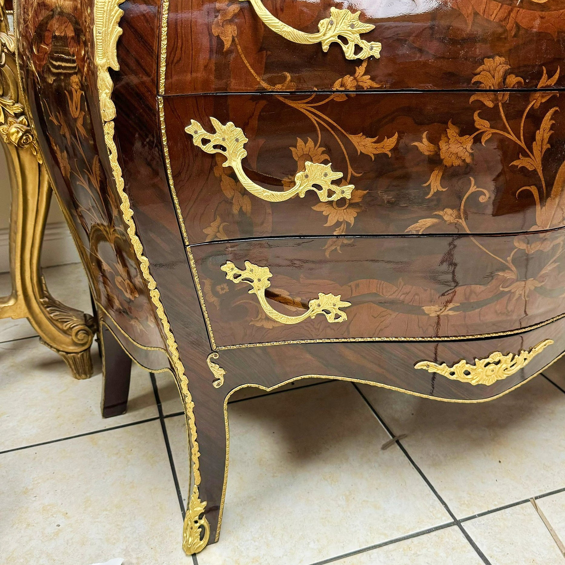Commode Marble topped French Louis XVI Style Furniture Interior design