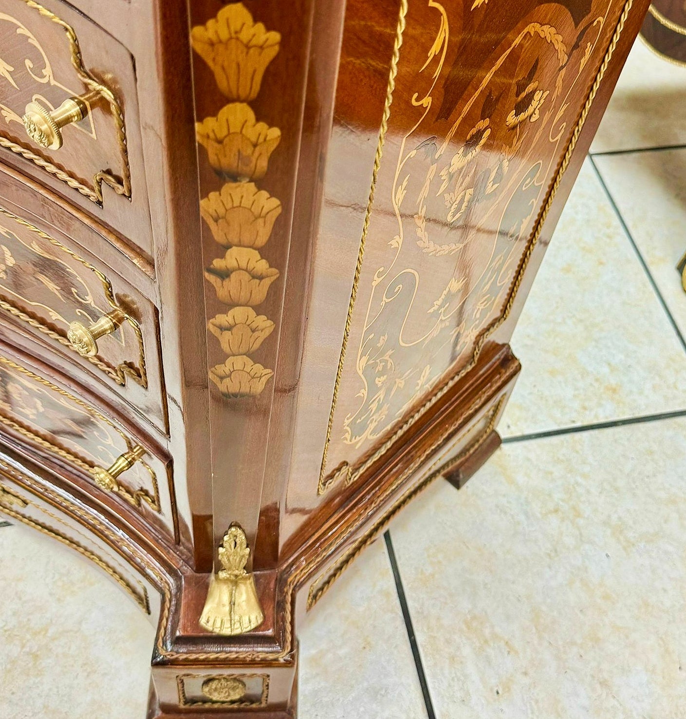 Commode Boullé Style Chiffonier Napoleon III style Furniture Interior design