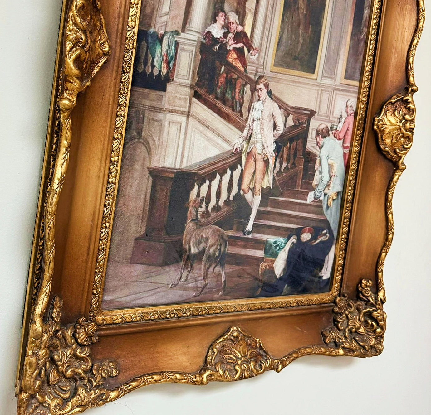 Wall Print Wall Art Picture for Living Room 35.5"H *Print on Cotton Fabric*