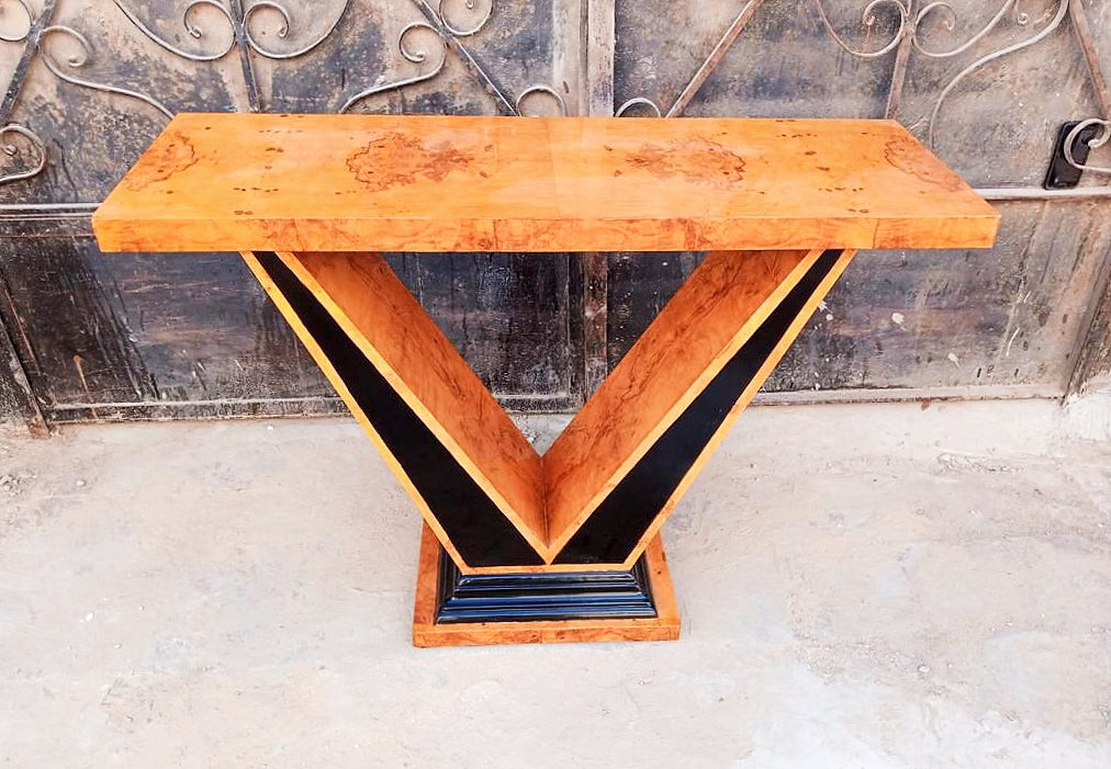 Art Deco Style Wall Console Table