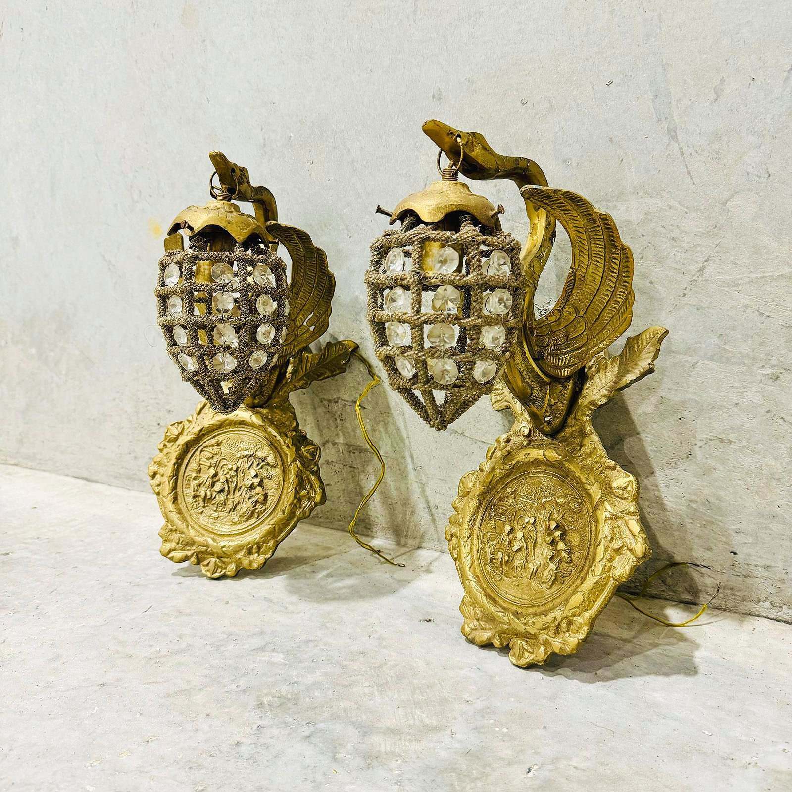 Baroque Style French Sconces - a Pair