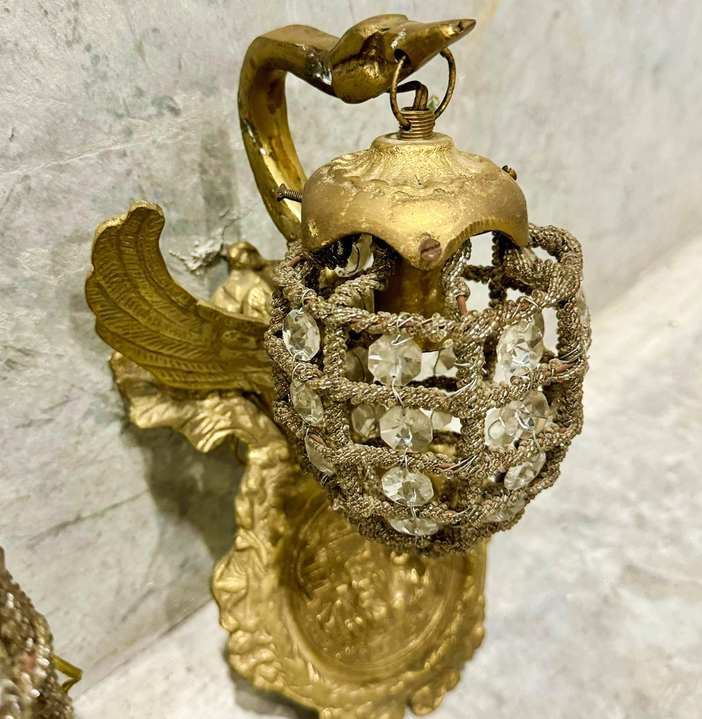 Baroque Style French Sconces - a Pair