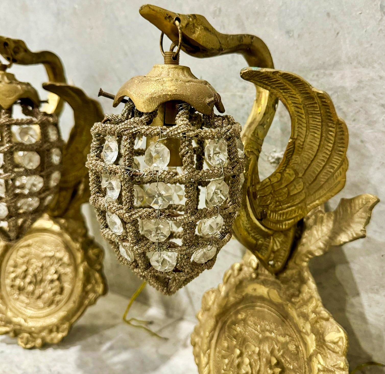 Baroque Style French Sconces - a Pair