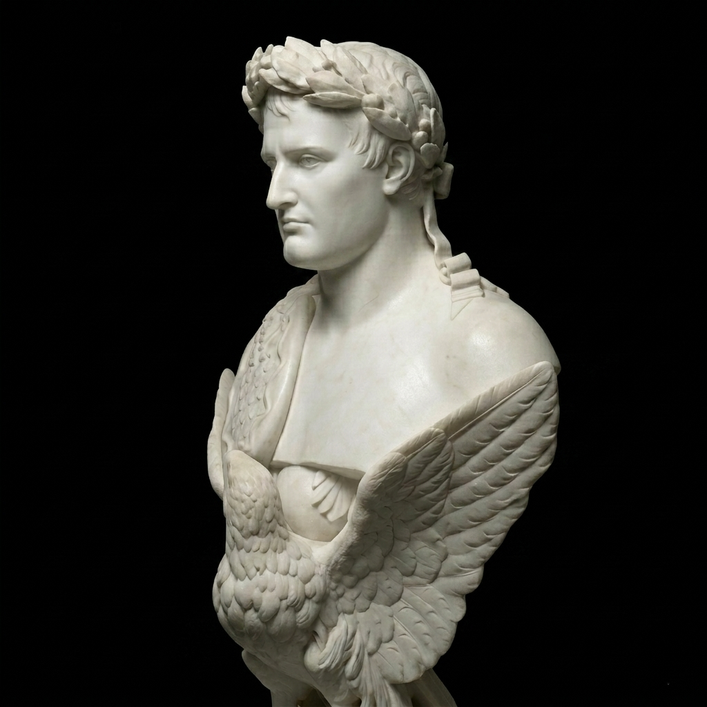 The Apotheosis of Napoleon – Classical Marble Sculpture