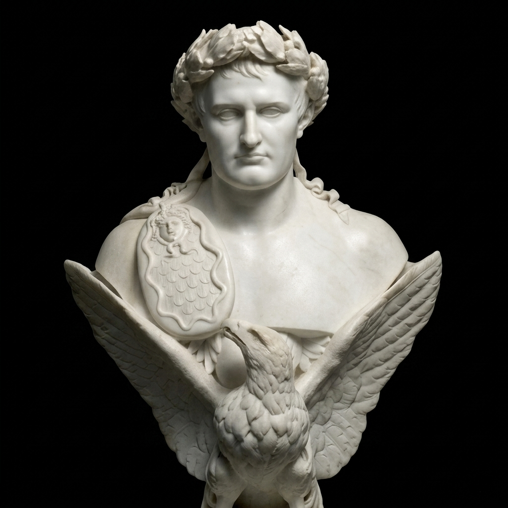 The Apotheosis of Napoleon – Classical Marble Sculpture