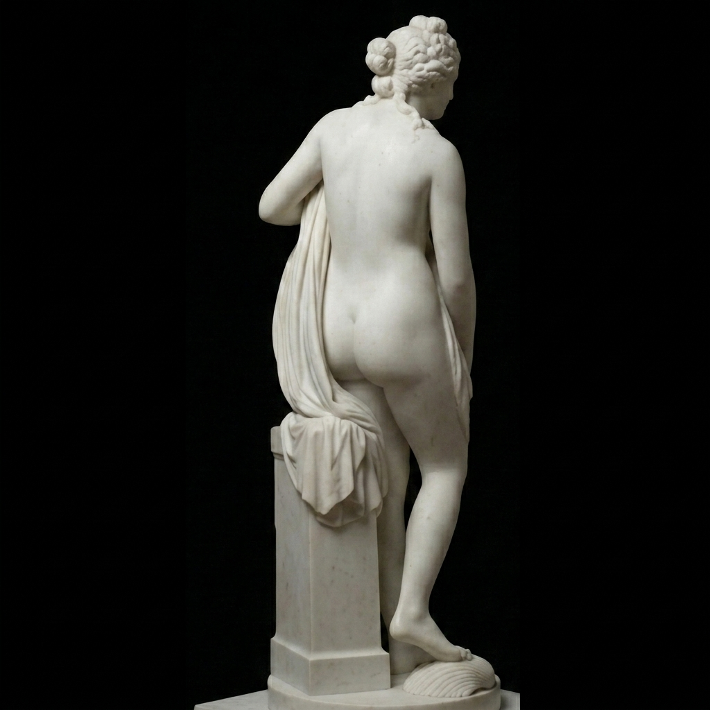 Venus Rising from the Waves – Classical Marble Sculpture