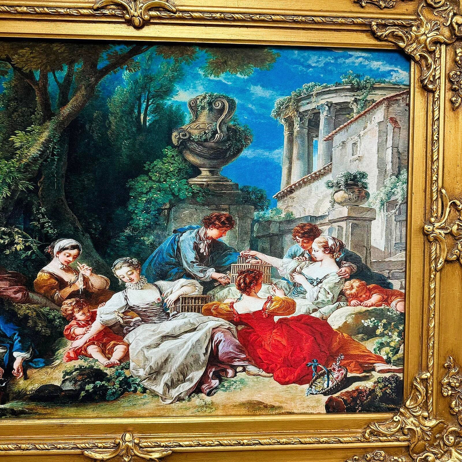 Wall Art Print on Cotton Fabric – Old Picture